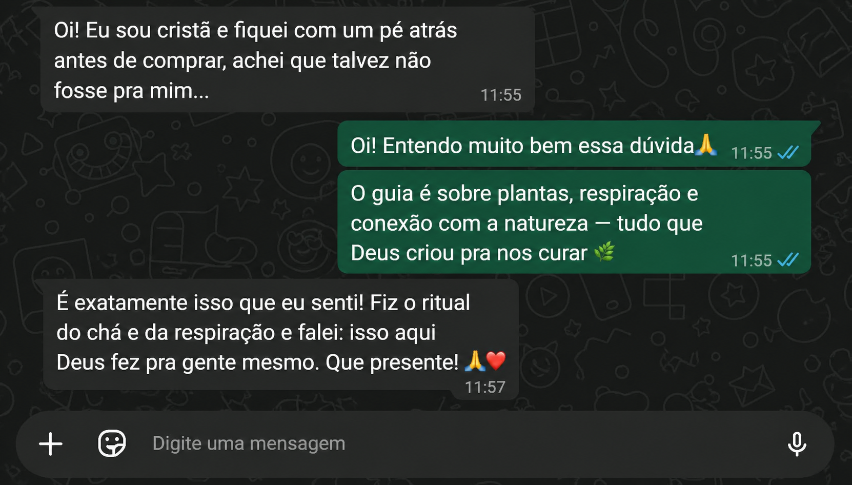 Depoimento 4 de aluno do Guia dos Rituais