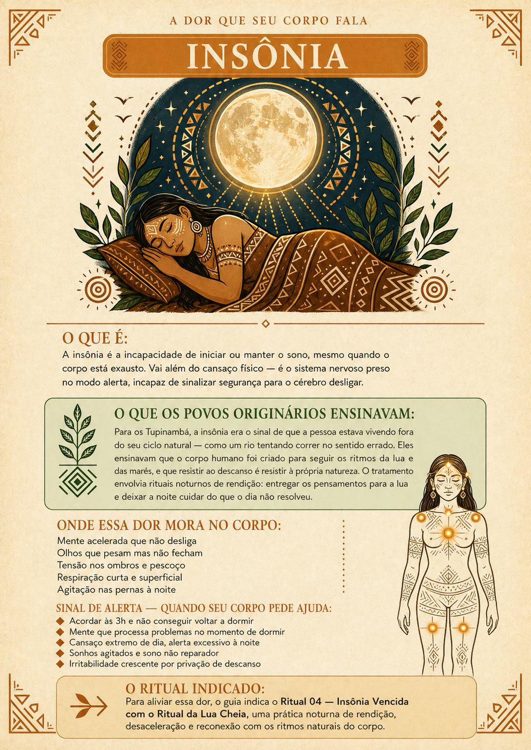 A dor que seu corpo fala — Insônia